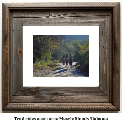 trail rides near me in Muscle Shoals, Alabama